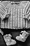 Infant's Crocheted Set Pattern