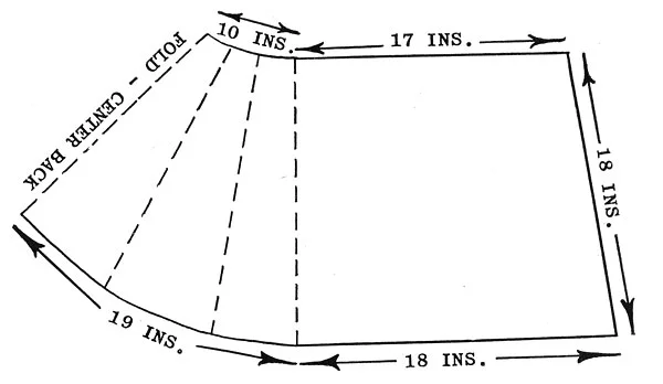 Angora Cape Stole Pattern Chart