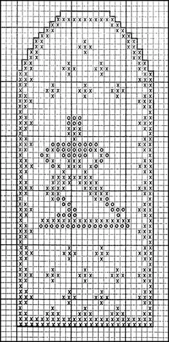 Mitten Pattern #504 chart