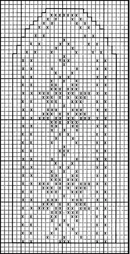 Mitten Pattern #505 chart