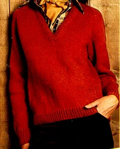V-Neck Pullover Pattern