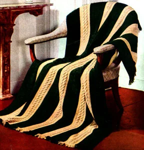 Classic Knitted Afghan
