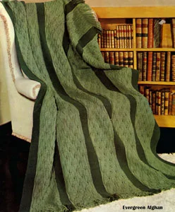 Evergreen Afghan Pattern