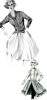 Overskirt & Dirndl Pattern #736-32