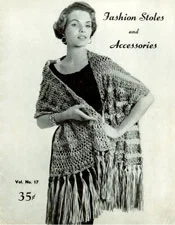 Fashion Stoles and Accessories | Diamond Yarn Book 17