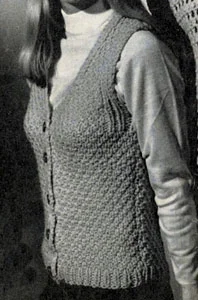 Bulky Vest Pattern