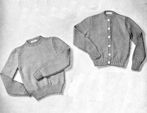 Classic Sweater Set Pattern #194