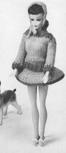Girl's Skating Outfit Pattern #776