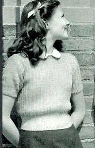 Speed Knit Ribbed Blouse