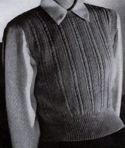 Sleeveless Pullover Pattern