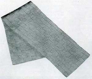 Checker Scarf Pattern