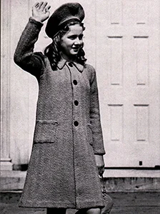 Aloha Herringbone Coat and Hat Pattern #817
