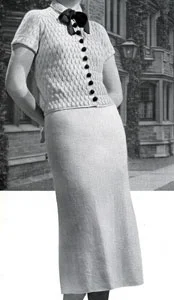 Campus 2 Piece Velveen Suit Pattern | Size 16
