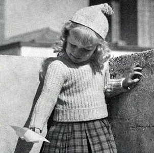 Little Love Sweater & Beanie Pattern | Sizes 4 (6-8)