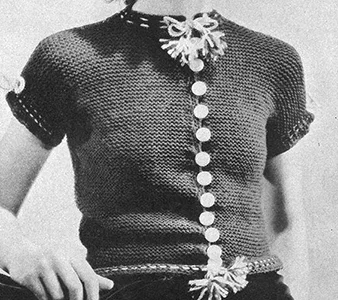 Sweater Blouse Pattern #43