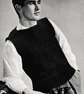 North and South Vest Pattern #360