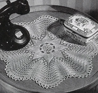 Hemlock Ring Doily Pattern #7556