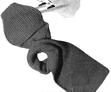 Cap Muffler Pattern #S-119