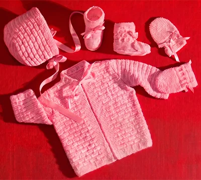 Knitted Set - Block Set Pattern #3005