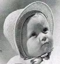 Poke Bonnet, Size 1 Year