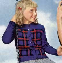 Elliot Tartan Cardigan Pattern
