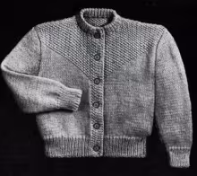 Seed Stitch Cardigan Pattern