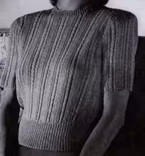 Fingering Fleece Pullover Pattern