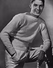 Marblehead Crew Neck Sweater Pattern #3703