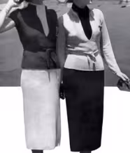 Twins 2 Piece Velveen Suit and Scarf Pattern
