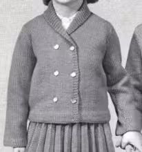 Girl's Double Breasted Jacket Pattern